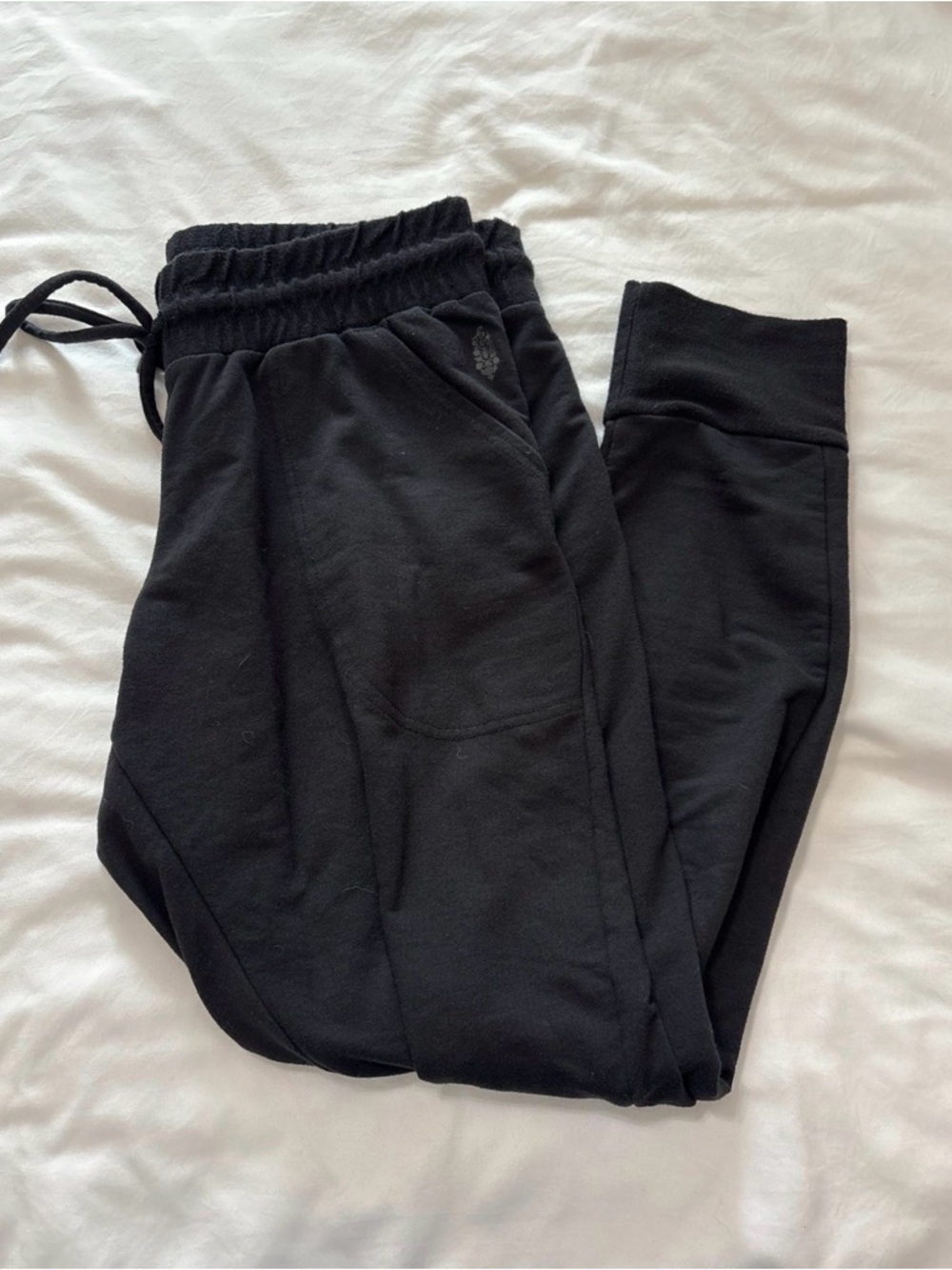 FP Movement by Free People Black Drawstring Joggers